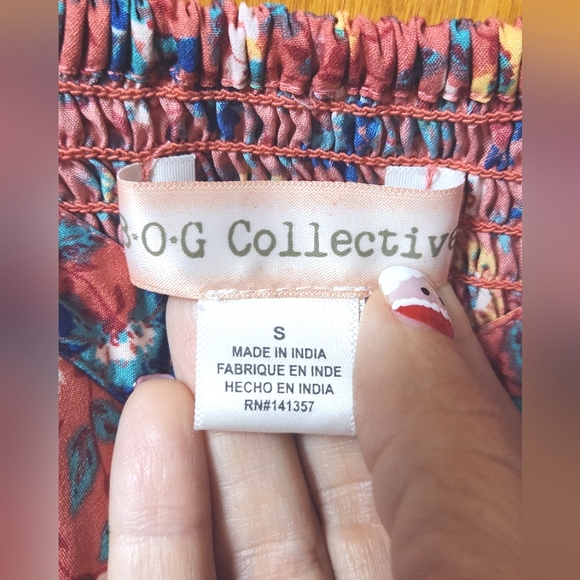 BOG Collective Fit & Flare Summer Floral Dress - Picture 11 of 11